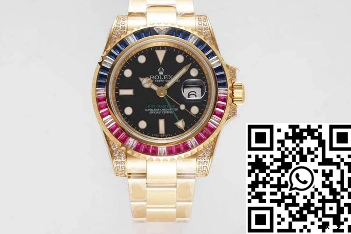 Rolex GMT Master SAru-78208 116758 Dial II ROF Factory Black 0928